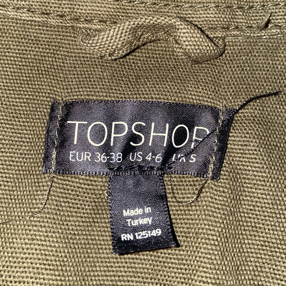 TOPSHOP Jacket Size 4-6 - Picture 2 of 4